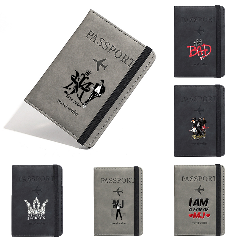 Travel Organizer Men - Michael Jackson RFID Pasaportluk Kadın Erkek