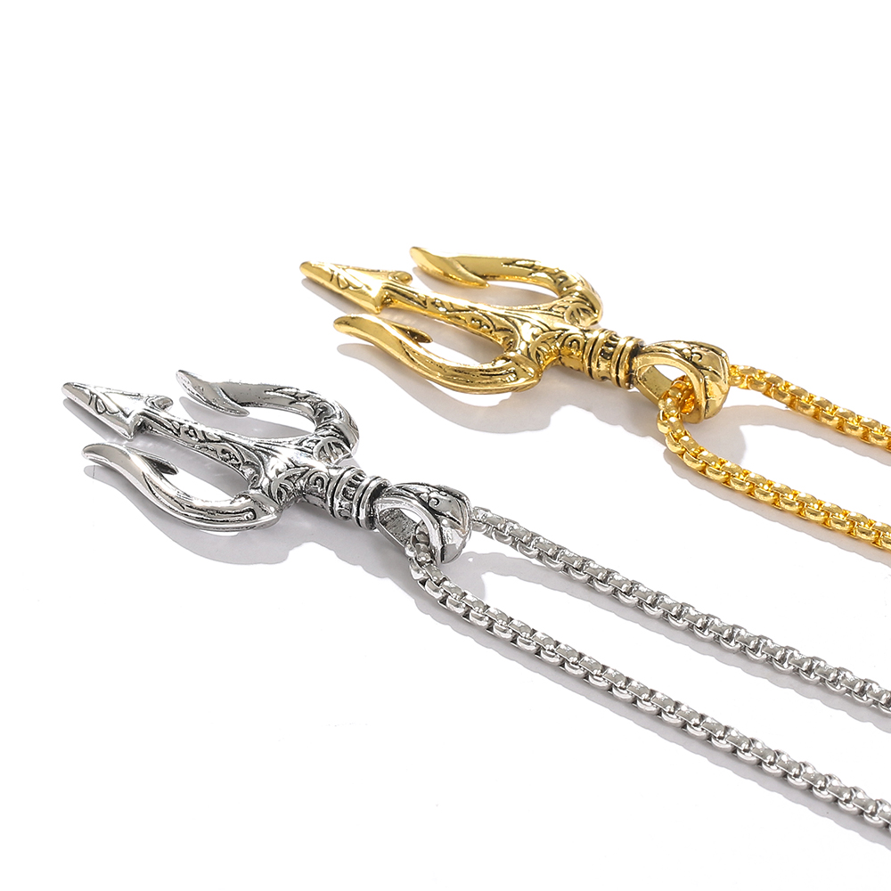 Punk Vintage neptün Trident ko - Men Accessories Neck Chain incelemesi ve fiyatı