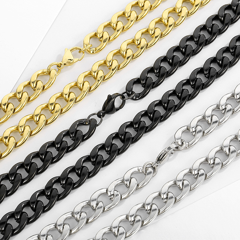 HNSP 316L Paslanmaz Çelik Küba - Men Accessories Neck Chain incelemesi ve fiyatı